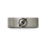 tungsten wedding bands – blue & grey tungsten azimuth pointer wedding band