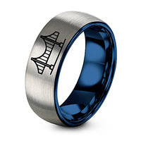 swatch color sample for Akashi Kaiky Bridge ring style 02
