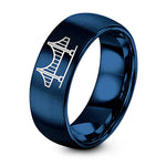 swatch color sample for Akashi Kaiky Bridge ring style 01