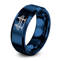 swatch color sample for Akashi Kaiky Bridge ring style 10