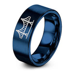 swatch color sample for Akashi Kaiky Bridge ring style 14
