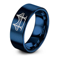 swatch color sample for Akashi Kaiky Bridge ring style 14