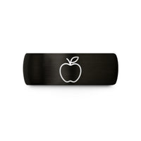 graduation present ideas boys – black tungsten apple wedding band