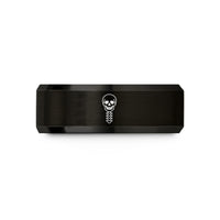 high school graduation presents – black tungsten skull spine wedding band