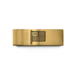 special birthday ring present – gold tungsten blue line wedding band