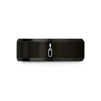 girlfriend birthday present – black tungsten mascara wand wedding band