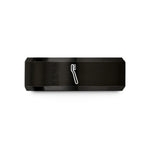 special present for her – black tungsten toothbrush wedding band