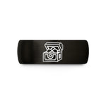 personalized presents for wife – black tungsten treasure chest wedding band