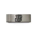 unique presents for her – gold & gray tungsten treasure chest wedding band