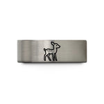 best presents for wife – blue & grey tungsten fawn wedding band