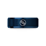 personalized presents for her – blue tungsten record dot wedding band