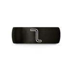 unisex tungsten wedding bands – black tungsten hex key allen wedding band