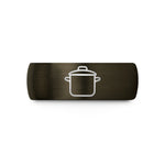 tungsten couples wedding – gunmetal & black tungsten stockpot wedding band