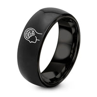 swatch color sample for Brain Awareness ring style 01