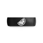 best presents for boyfriend – black tungsten citrus wedge wedding band