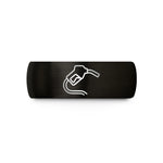 unique presents for him – black tungsten fuel nozzle wedding band