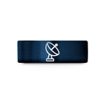 personalized wedding presents men – blue tungsten satellite dish wedding band