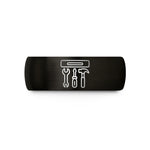 unique presents for him – black tungsten magnetic tool holder wedding band
