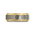 tungsten ring for him – black & gold & silver tungsten crash cymbal drumstick wedding band