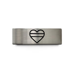 men’s style wedding – gold & grey tungsten pansexual flag wedding band