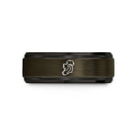 top presents for him – gunmetal & black tungsten ireland wedding band
