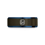 birthday present ideas mom – gunmetal & blue tungsten airplane window view wedding band