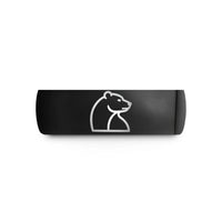 unique presents for her – black tungsten bear wedding band