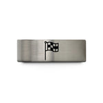 personalized presents for mom – gray tungsten flag pole wedding band