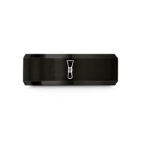 special birthday present ideas – black tungsten bassoon reed wedding band