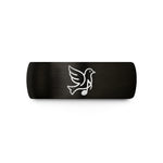 birthday presents for mom – black & gold tungsten dove music notes wedding band