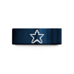 presents for mom today – gold & blue tungsten 8 bit star wedding band