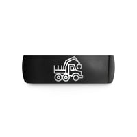 special presents for her – black tungsten forwarder wedding band