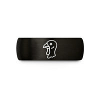 unique gifts for grandmothers – black tungsten turkey wedding band