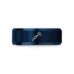 unique presents for women – blue tungsten signal probe wedding band