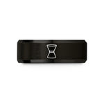 children's keepsake presents – black tungsten jigger wedding band