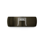 unique presents for boys – gunmetal & blue tungsten start lights gantry wedding band