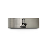 special presents for teens – blue & grey tungsten bunsen burner wedding band