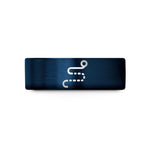top presents for ladies – blue tungsten route dotted line wedding band