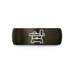 unique presents for ladies – gunmetal & black tungsten jointer wedding band