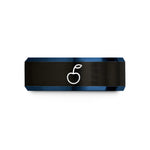 meaningful presents for her – black & blue tungsten cherry on top wedding band