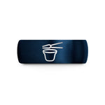 engraved fashion rings – blue tungsten crucible tongs wedding band