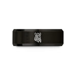 romantic presents for couples – black tungsten viking wedding band