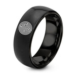 swatch color sample for Circular Labyrinth ring style 01