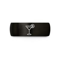 her tungsten comfort bands – black tungsten daiquiri wedding band