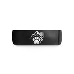 unique presents for friends – black tungsten mountain paw wildflower wedding band