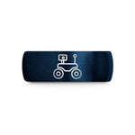 unique presents for her – blue tungsten robot rover wedding band