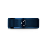 tungsten mens wedding ring – blue tungsten western australia wedding band