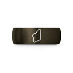 unisex tungsten wedding band – gunmetal & blue tungsten western australia wedding band