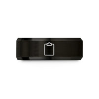 tungsten carbide rings her – black tungsten clipboard wedding band