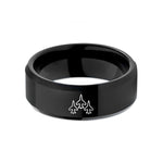 black tungsten rings him – black tungsten jet formation wedding band